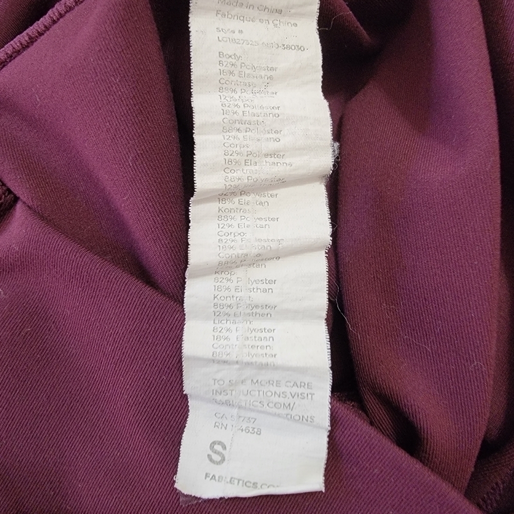 Fabletics Ruched Leggings - Picture 7 of 8